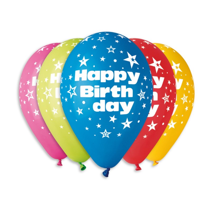 happy-birthday GS110(#002) HAPPY BIRTDAY (100шт/уп) - Зображення 1