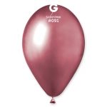13" ХРОМ рожевий GEMAR Shiny Pink  #091 (GB120) 50 шт