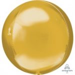 СФЕРА ФОЛЬГИРОВАННАЯ ЗОЛОТАЯ ANAGRAM 16"41СМ