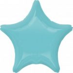 ЗВЕЗДА ФОЛЬГИРОВАННАЯ ГОЛУБАЯ PL (19"48СМ)  в упаковке