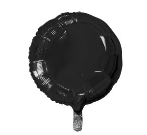 КРУГ ФОЛЬГИРОВАННЫЙ ЧЁРНЫЙ PL 18" в упаковке