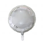 КРУГ ФОЛЬГИРОВАННЫЙ СЕРЕБРО PL 18" в упаковке