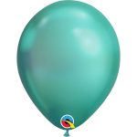 qualatex 11″ хром зелений 25 штук