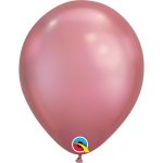 qualatex 7″ хром розовий 10 штук