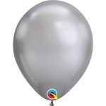 qualatex 7″ хром сірібро 10 штук