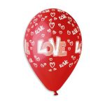 GS110(#497) LOVE червоний (100шт/уп)
