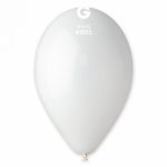 10″ пастель 01 білий (G90) Maxi 500 штук