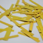 КОНФЕТТИ - ТОНКИЕ ПОЛОСОЧКИ ЗОЛОТЫЕ 500 грам