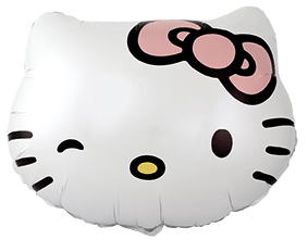 Кулька фольгована Голова Hello Kitty 901889