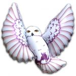 Кулька фольгована Сова 901624 коричнева